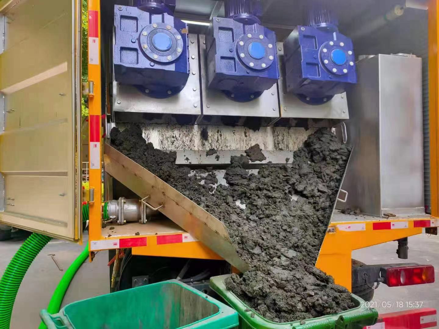 海宁化粪池清掏城市维护站-泥浆净化干湿分离处理